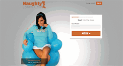 Desktop Screenshot of naughtylatinachat.com